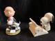 Big Lot Of Peanuts Snoopy Figurine Books Book Ends Dvd Puzzles Cards Collection