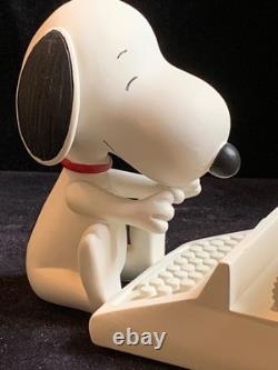 Big Lot Of Peanuts Snoopy Figurine Books Book Ends DVD Puzzles Cards Collection