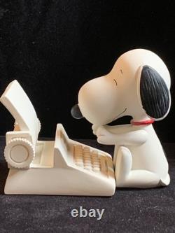 Big Lot Of Peanuts Snoopy Figurine Books Book Ends DVD Puzzles Cards Collection