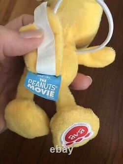 Build A Bear Peanuts Movie Snoopy & Woodstock Wristie Charlie Brown Outfit EUC