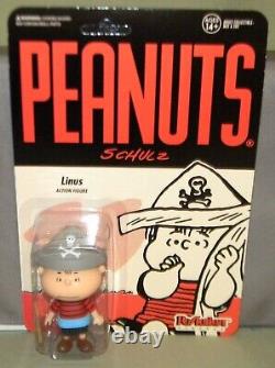 CHARLIE BROWN LUCY LINUS SHROEDER SALLY SNOOPY ReAction Super7 Peanuts 3 Figure