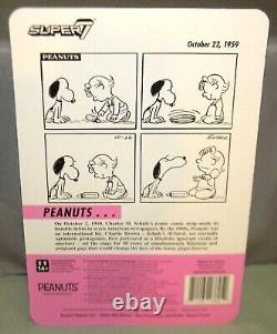 CHARLIE BROWN LUCY LINUS SHROEDER SALLY SNOOPY ReAction Super7 Peanuts 3 Figure