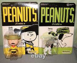 CHARLIE BROWN LUCY LINUS SHROEDER SALLY SNOOPY ReAction Super7 Peanuts 3 Funko