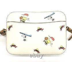 COACH PEANUT Snoopy Charlie Brown Shoulder Bag