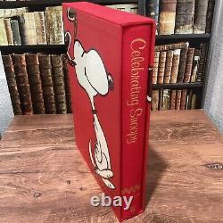 Celebrating Snoopy Hardcover Book withSlipcover Charles Schulz Peanuts Like New