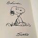 Charles M Schulz Signed Snoopy Peanuts Charlie Brown How Long Great Pumpkin