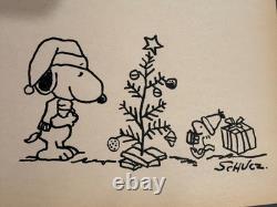 Charles Schulz Charlie Brown Christmas Drawing