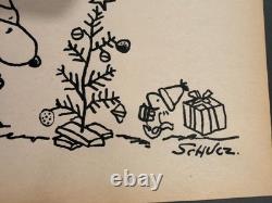 Charles Schulz Charlie Brown Christmas Drawing