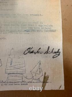 Charles Schulz Charlie Brown Christmas Drawing