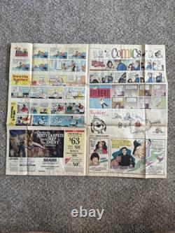 Charles Schulz Last Peanuts Comic Strip Feb. 13, 2000 Snoopy Charlie Brown