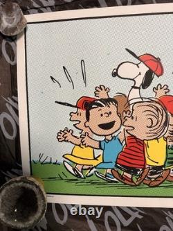 Charles Schulz Peanuts SIGH Print Mondo Charlie Brown Snoopy Vintage Comic Art