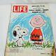 Charles Schulz Signed 1967 Life Magazine Jsa Loa Peanuts Charlie Brown Snoopy