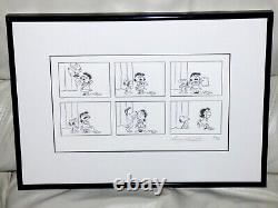 Charlie Brown Christmas Snoopy's Audition Framed Le Cel + Storyboards