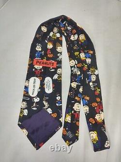 Charlie Brown Lucy Linus Snoopy Halloween Costume Peanuts Men's Neck Tie Necktie