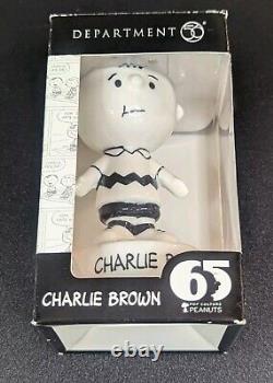 Charlie Brown Peanuts 65th Anniversary DEPARTMENT56 Porcelain Figure 2015