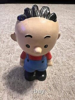 Charlie Brown Pigpen Hand Painted Ceramic Peanuts Gang RARE