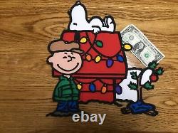 Charlie Brown & Snoopy Christmas 3d Wood Art