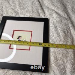 Charlie Brown Snoopy Cookie Sowa & Reiser Hand Painted Etching Painting /500