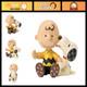 Charlie Brown & Snoopy Figurine, 4.33 Multicolor Collectible, Peanuts Decor