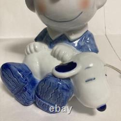 Charlie Brown Snoopy Light Pottery