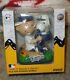 Charlie Brown & Snoopy Los Angeles Dodgers Peanuts Dual Mini Bighead Bobblehead