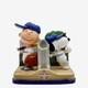 Charlie Brown Snoopy Texas Rangers Peanuts 2023 World Series Champs Bobblehead
