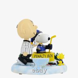 Charlie Brown Snoopy Woodstock St. Louis Blues Peanuts Penalty Box Bobblehead