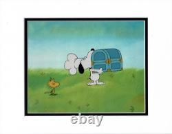 Charlie Brown Thanksgiving Snoopy PEANUTS Cel n Drawing 1973 Schulz Melendez cs