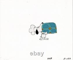 Charlie Brown Thanksgiving Snoopy PEANUTS Cel n Drawing 1973 Schulz Melendez cs