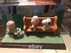 Charlie Brown and snoopy figurine no box