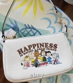 Coach X Peanuts Nolita 19 Happiness Snoopy Woodstock Lucy Charlie Brown Bag NWT
