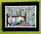 Death Nyc Hand Signed Large Print Framed 16x20in Coa Snoopy Charlie Brown Fl