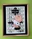 Death Nyc Hand Signed Large Print Framed 16x20in Coa Snoopy Charlie Brown Love ^