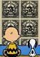 Death Nyc Ltd Ed Lg Signed Art Print 45x32cm Shepard Fairey Charlie Brown Snoopy