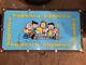 (damaged) Vintage Peanuts Toy Storage Chest Charlie Brown, Snoopy Rare
