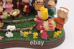 Danbury Mint 2007 The Peanut Christmas Nativity Snoopy, Charlie Brown DAMAGED