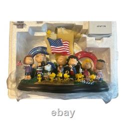 Danbury Mint Charlie Brown Snoopy Peanuts Christmas Yankee Doodle Dandy B321