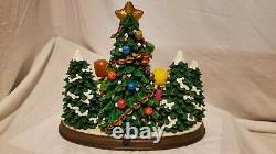 Danbury Mint Christmas Time Is Here Peanuts Gang Charlie Brown Perfect Condition