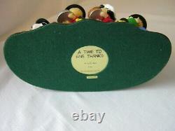 Danbury Mint Peanuts A TIME TO GIVE THANKS Charlie Brown Snoopy & Friends