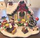 Danbury Mint Peanuts Christmas Lighted Cottage House Charlie Brown Snoopy Flaws