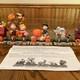 Danbury Mint Peanuts Pumpkin Patch Express Halloween Train Snoopy Charlie Brown