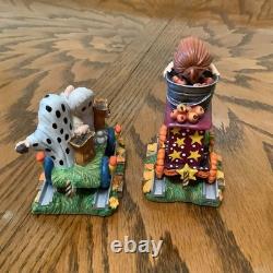 Danbury Mint Peanuts Pumpkin Patch Express Halloween Train Snoopy Charlie Brown