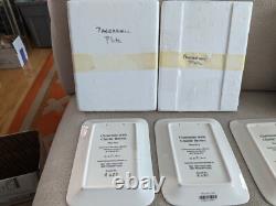 Danbury Mint Peanuts Snoopy Charlie Brown Christmas Panoramic Plate Set