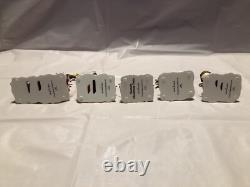 Danbury Mint Peanuts/Snoopy/Charlie Brown Christmas Train 5 Piece Set w COA