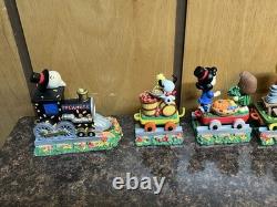 Danbury Mint Peanuts The Thanksgiving Special Train Figure Set Charlie Brown