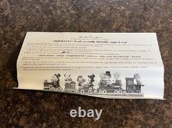 Danbury Mint Peanuts The Thanksgiving Special Train Figure Set Charlie Brown