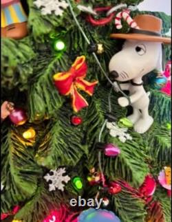Danbury Mint The Peanuts Christmas Tree Charlie Brown Snoopy