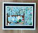 Death Nyc Large Framed 16x20in Pop Art With Coa Snoopy With Charlie Brown #1