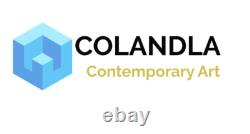 Death NYC Large Framed 16x20in Pop Art with COA Snoopy with Charlie Brown #1$