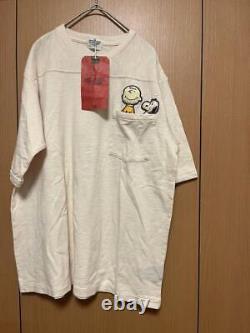 Denim Dungarees With Tag Snoopy Short Sleeve T 02 Charlie Brown